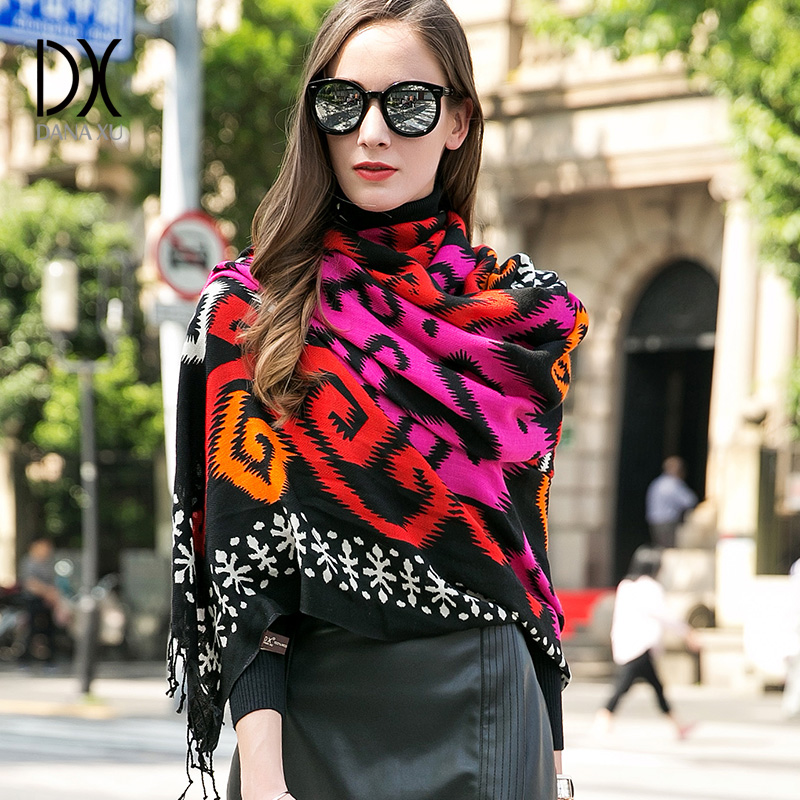 Syal dan Syal Modis Wanita Mer - Cashmere Pashmina Wrap ulasan dan harga