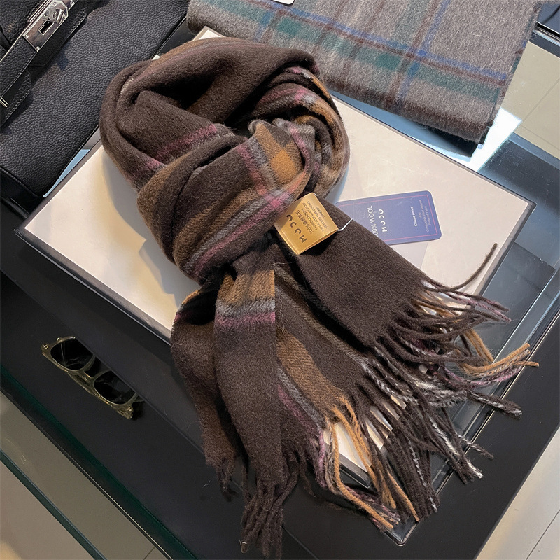 Syal Pria Wol Murni 100% Berku - Wool Scarf Men ulasan dan harga