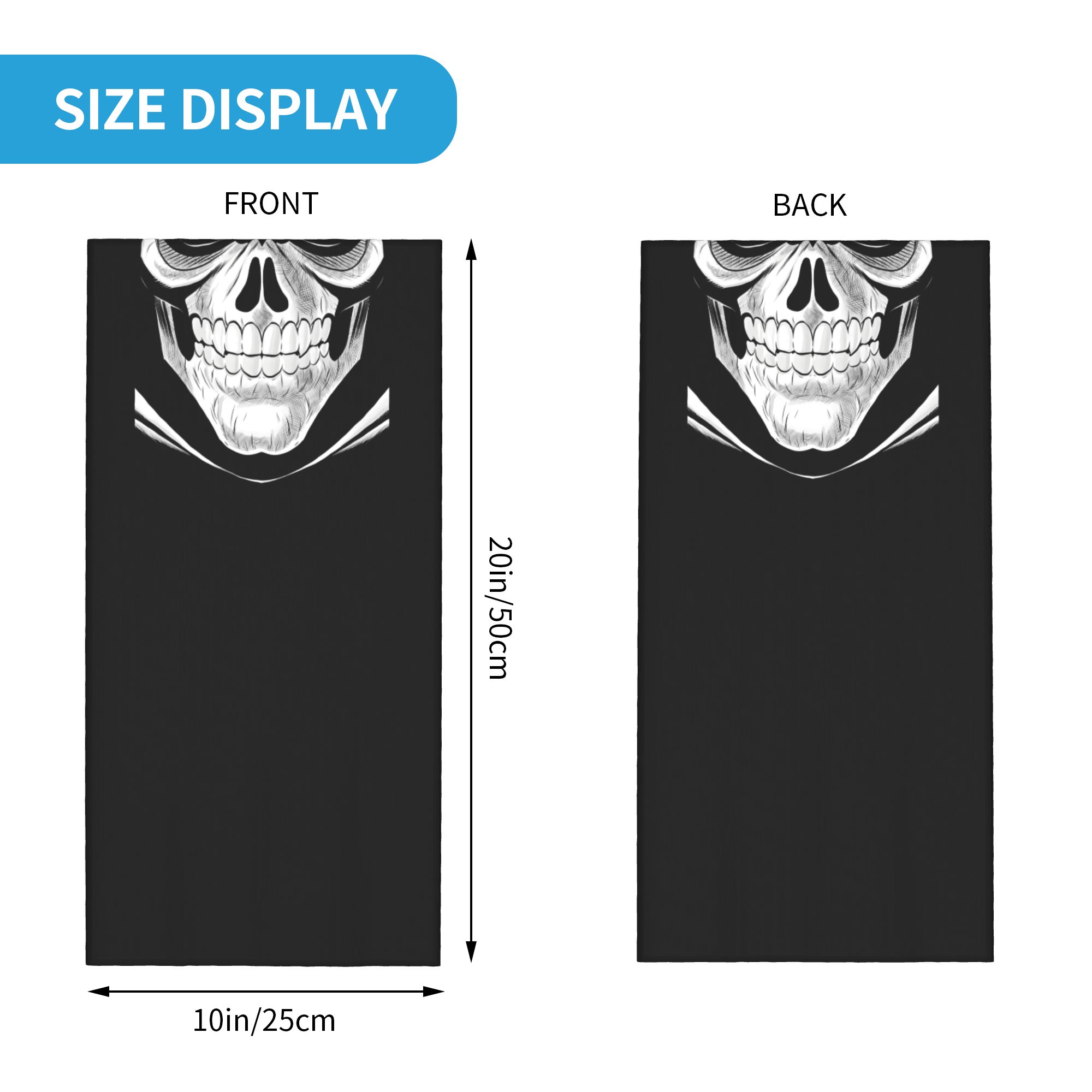 Penutup Leher Masker Seamless  - Neck Gaiter Fleece ulasan dan harga