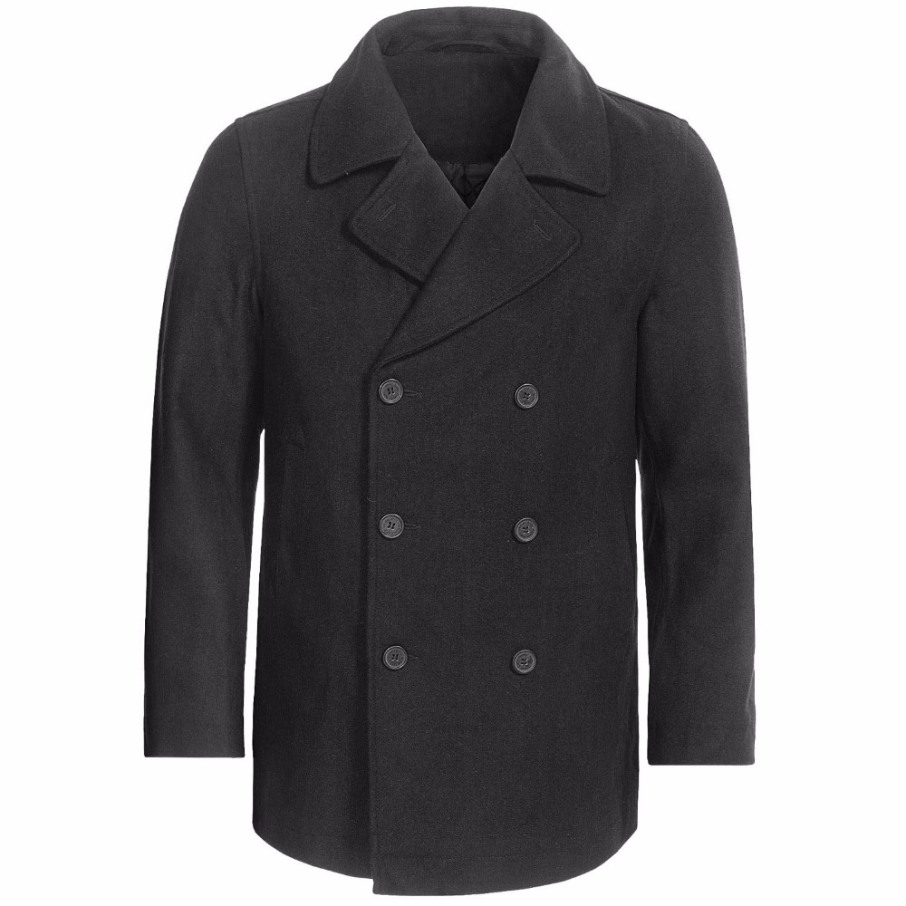 Custom Made Arang Gray Matter  - Wool Coat Peacoat ulasan dan harga