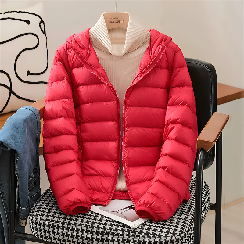 Jaket Puffer ramping bertudung - Down Jacket Packable ulasan dan harga
