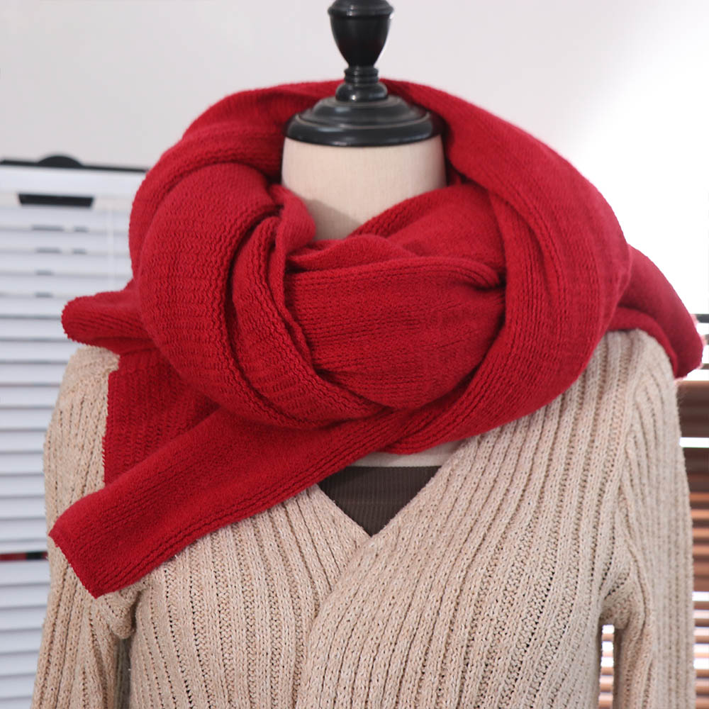 Syal Wol Pria Warna Solid Berk - Wool Scarf Men ulasan dan harga
