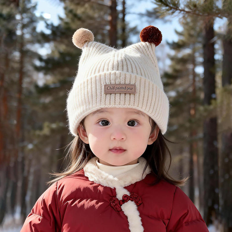 Topi Rajut Bayi 1-4 Tahun Topi - Knit Beanie Hat Warm ulasan dan harga
