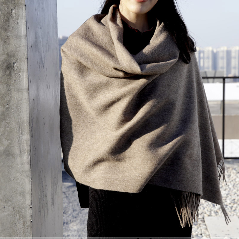 Musim Dingin Wol Syal Wanita S - Shawl Wrap Winter ulasan dan harga
