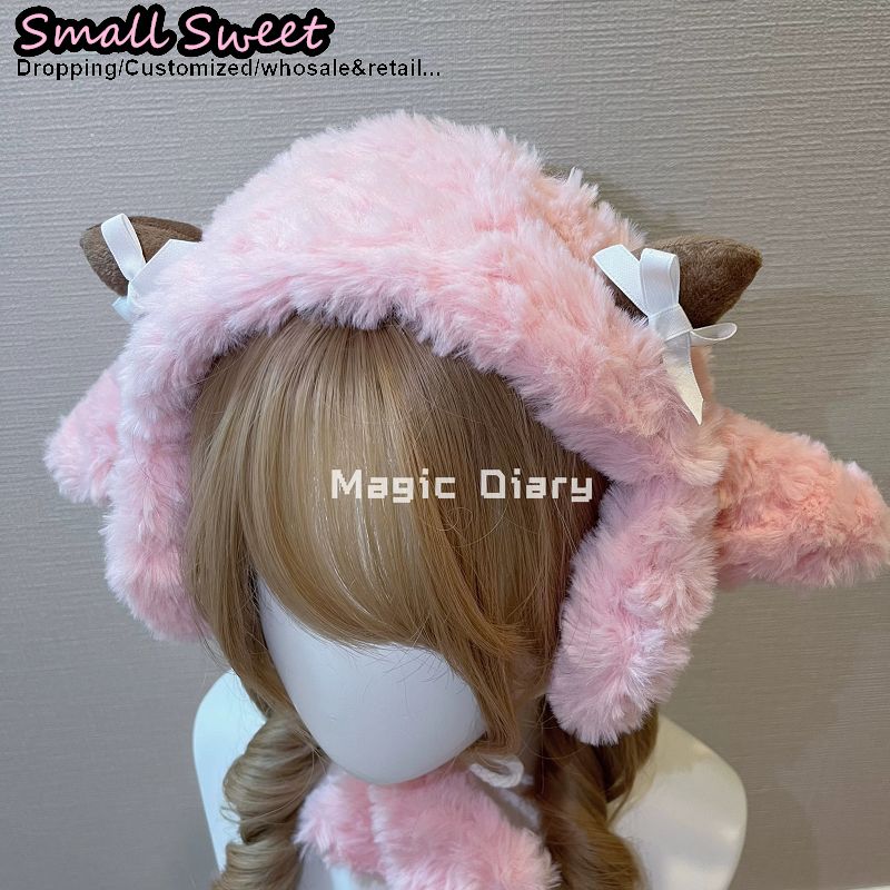 Bando Bulu Domba Gaya Y2K untu - Winter Headband Fleece ulasan dan harga