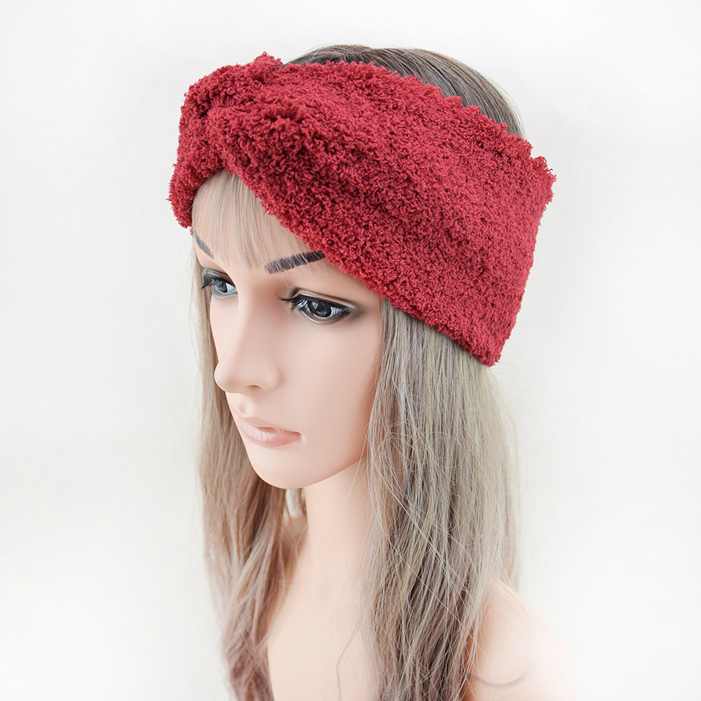 Headband Lebar Bulu Domba Baru - Winter Headband Fleece ulasan dan harga