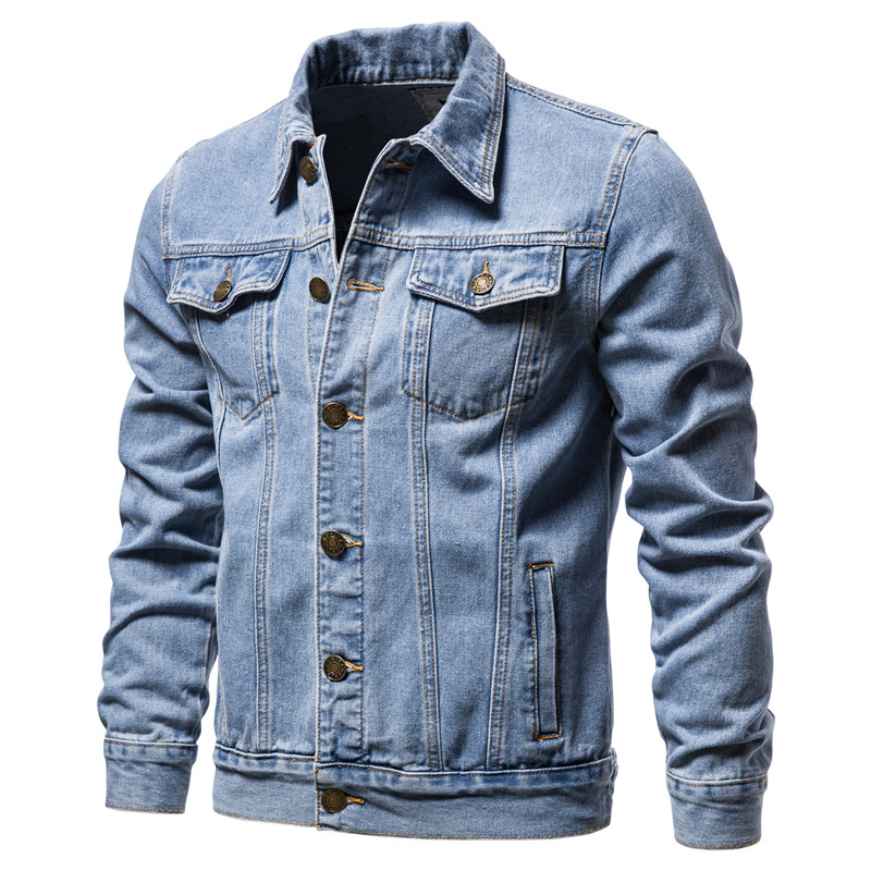 Jaket Denim Pria Musim Gugur 2 - Down Jacket Packable ulasan dan harga