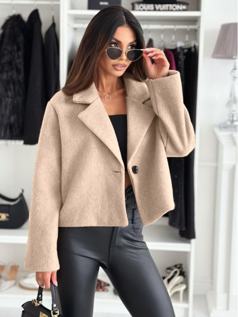 Mantel Trench potong untuk wan - Wool Coat Peacoat ulasan dan harga