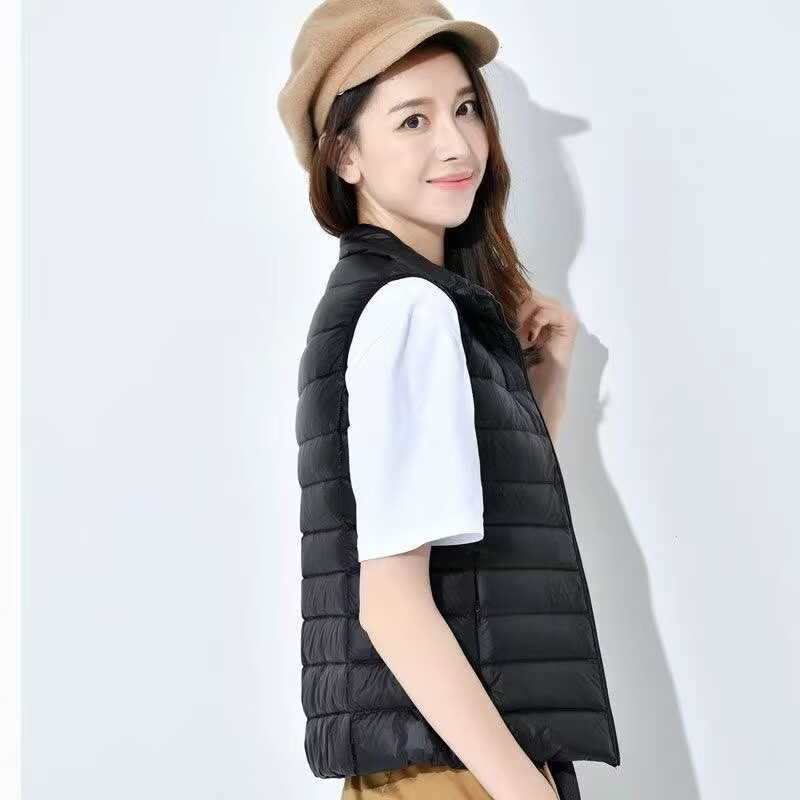 Jaket Rompi Tanpa Lengan Wanit - Down Jacket Packable ulasan dan harga