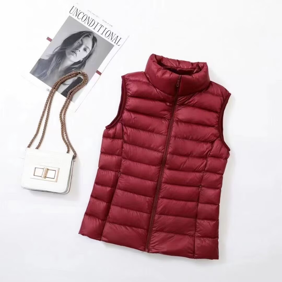 Jaket Rompi Tanpa Lengan Wanit - Down Jacket Packable ulasan dan harga