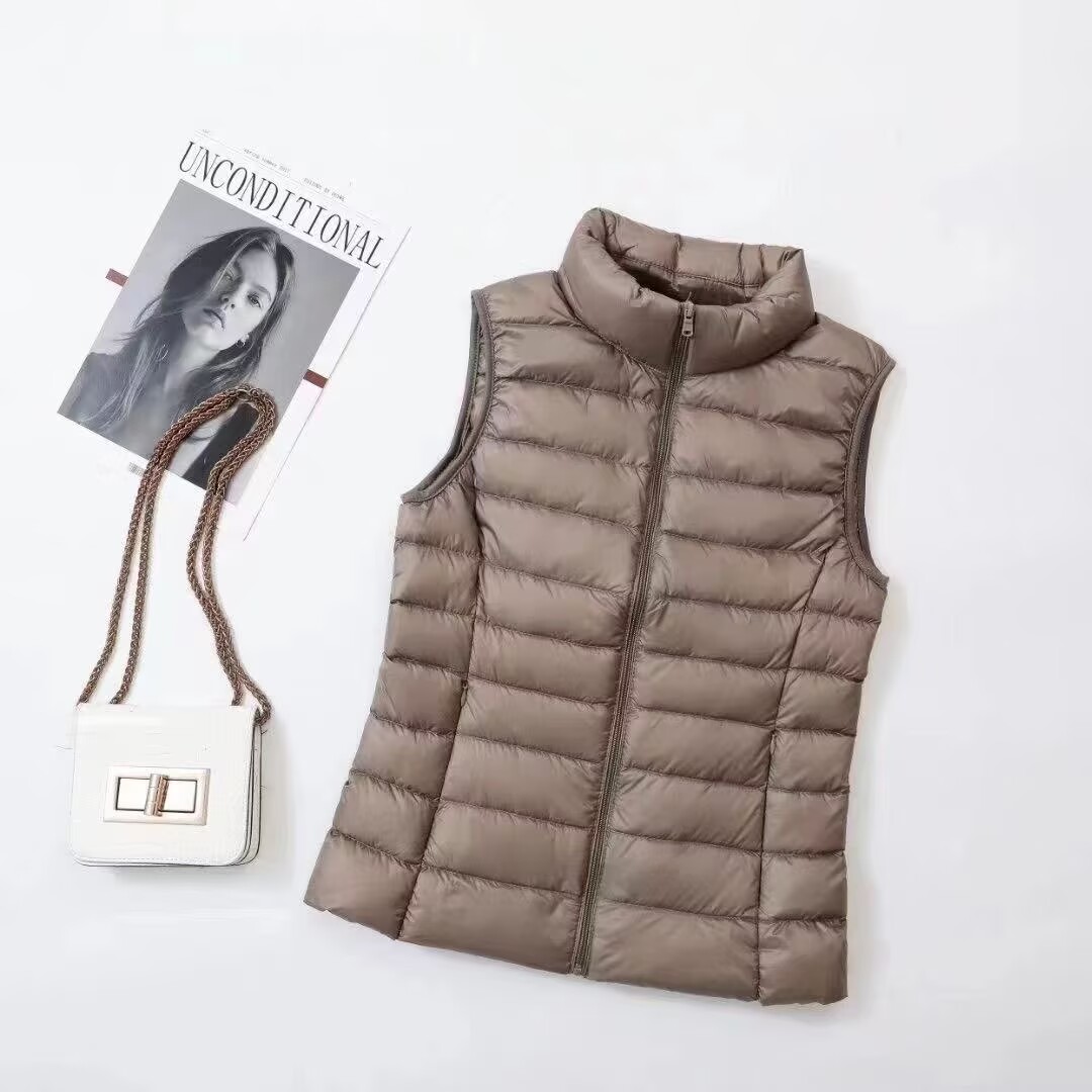Jaket Rompi Tanpa Lengan Wanit - Down Jacket Packable ulasan dan harga