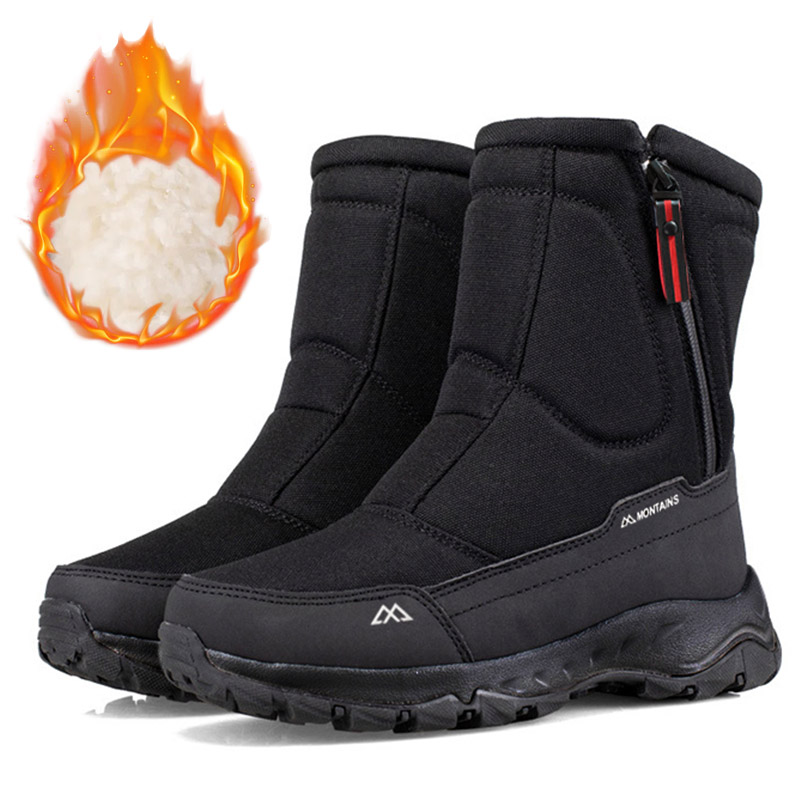 Sepatu Bot Salju Pria Musim Di - Waterproof Winter Boot ulasan dan harga