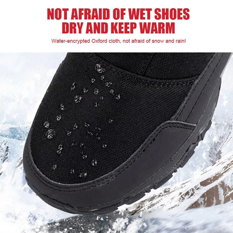 Sepatu Bot Salju Pria Musim Di - Waterproof Winter Boot ulasan dan harga