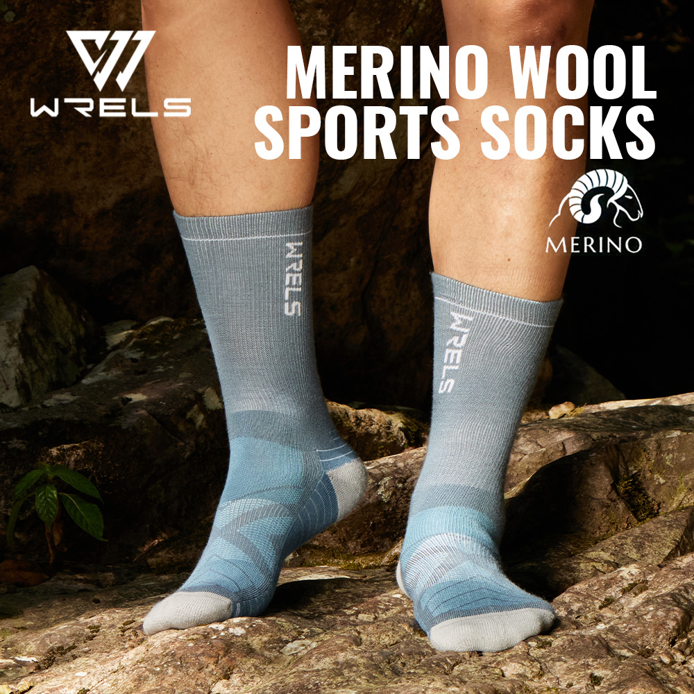 Kaos Kaki Wol Merino WRELS 1/2 - Thermal Sock Wool ulasan dan harga