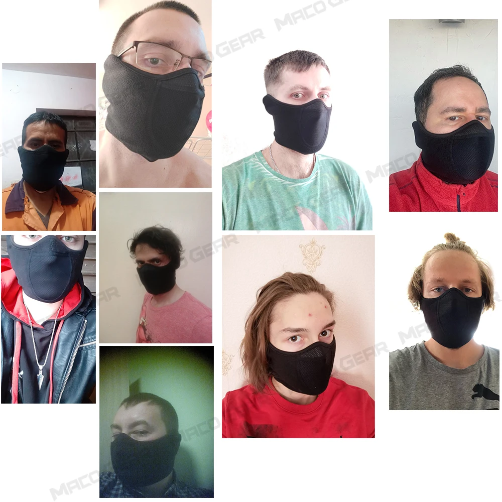 Masker Wajah cuaca dingin Pria - Fleece Ear Warmer Band ulasan dan harga