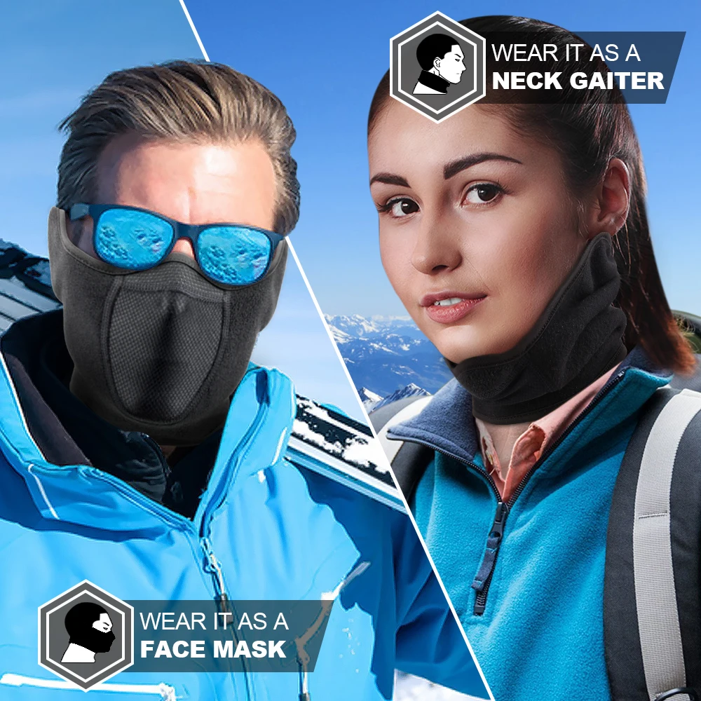 Masker Wajah cuaca dingin Pria - Fleece Ear Warmer Band ulasan dan harga