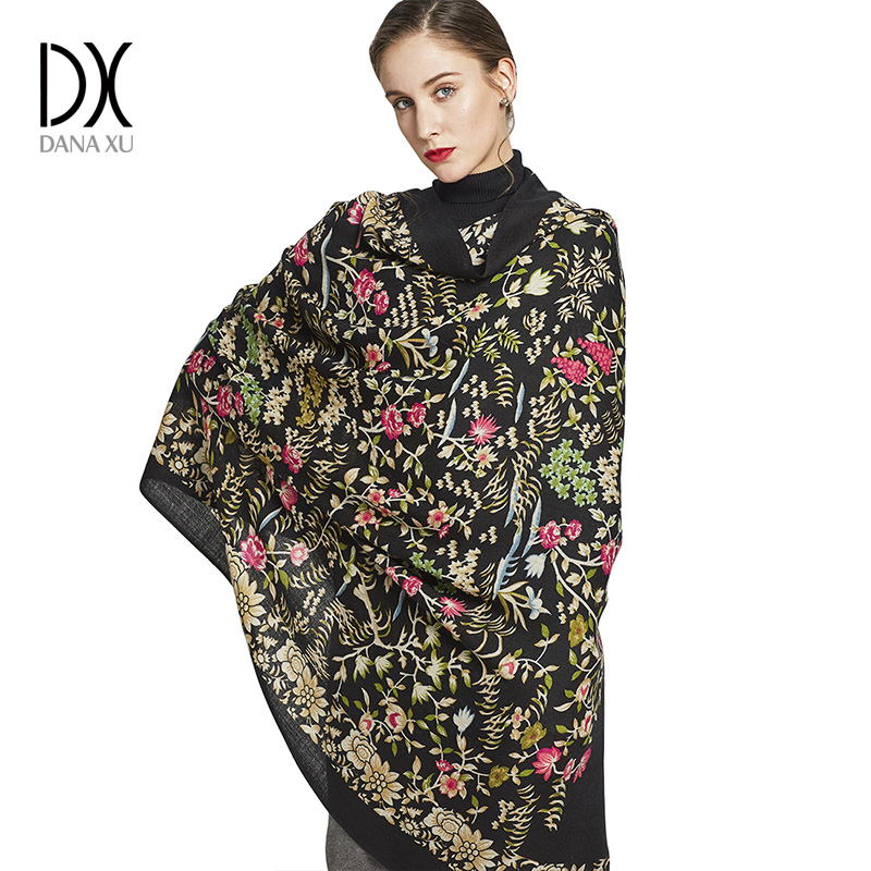 Syal Merek Mewah Wanita Pria K - Wool Scarf Men ulasan dan harga