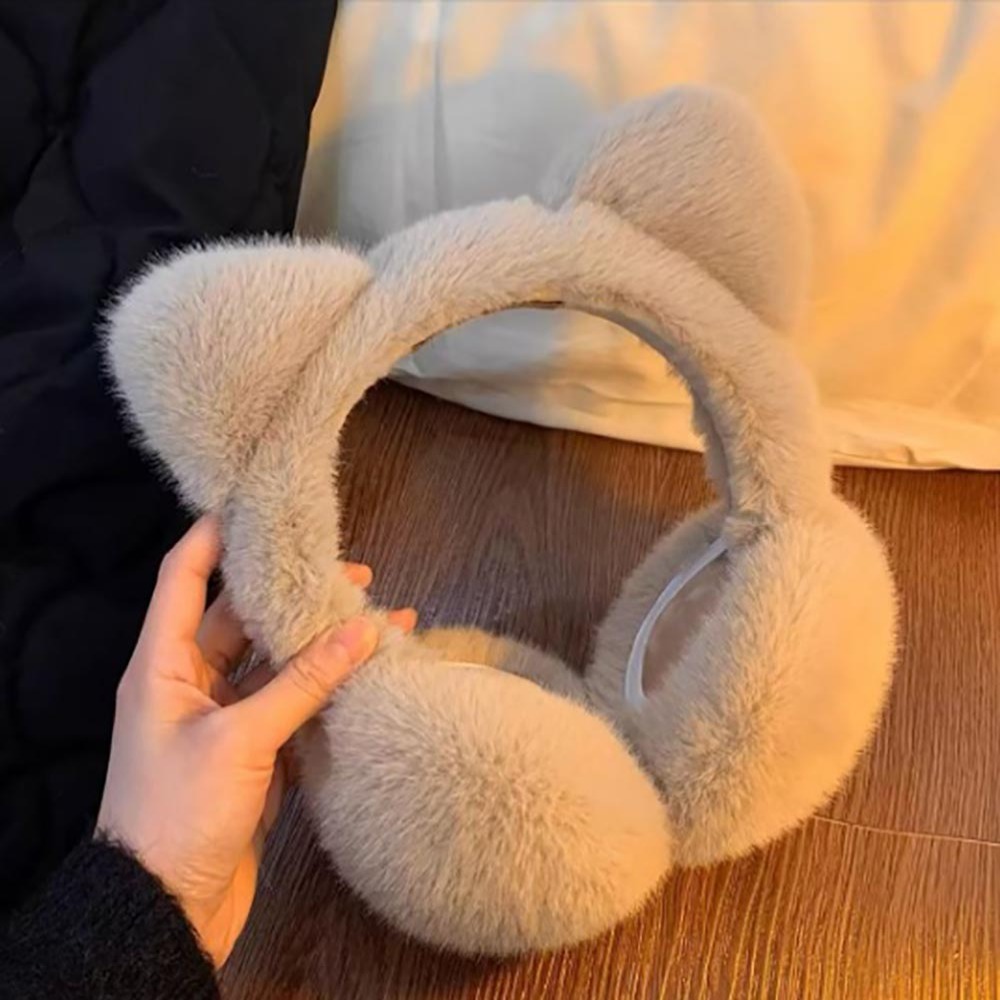 Penutup Telinga Kucing Lucu Pe - Earmuffs Foldable ulasan dan harga