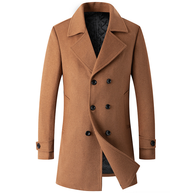 Mantel berkancing dua baris ja - Wool Coat Peacoat ulasan dan harga