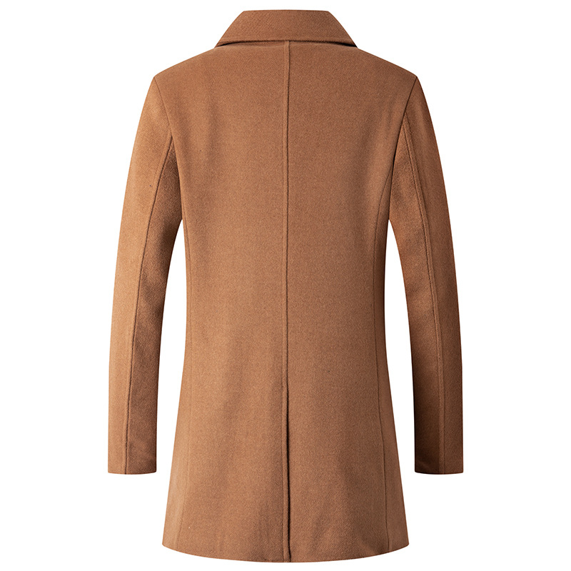 Mantel berkancing dua baris ja - Wool Coat Peacoat ulasan dan harga