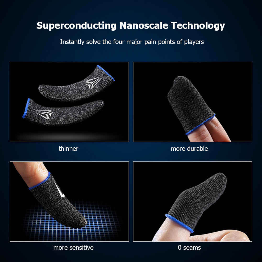 1 Pasang Sarung Jari Gaming, S - Touch Screen Gloves ulasan dan harga