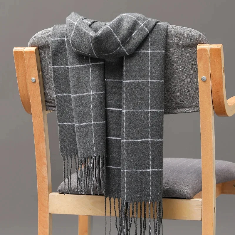 Syal pria musim dingin baru 20 - Wool Scarf Men ulasan dan harga