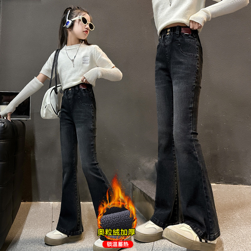 Celana jins anak perempuan kas - Corduroy Pant Warm ulasan dan harga