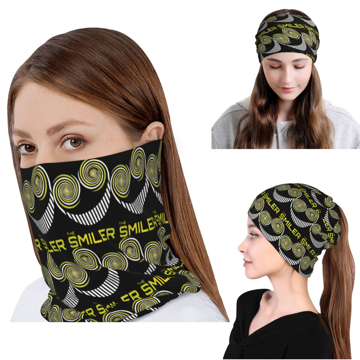 The Smiler Alton Towers Merch  - Knit Beanie Hat Warm ulasan dan harga